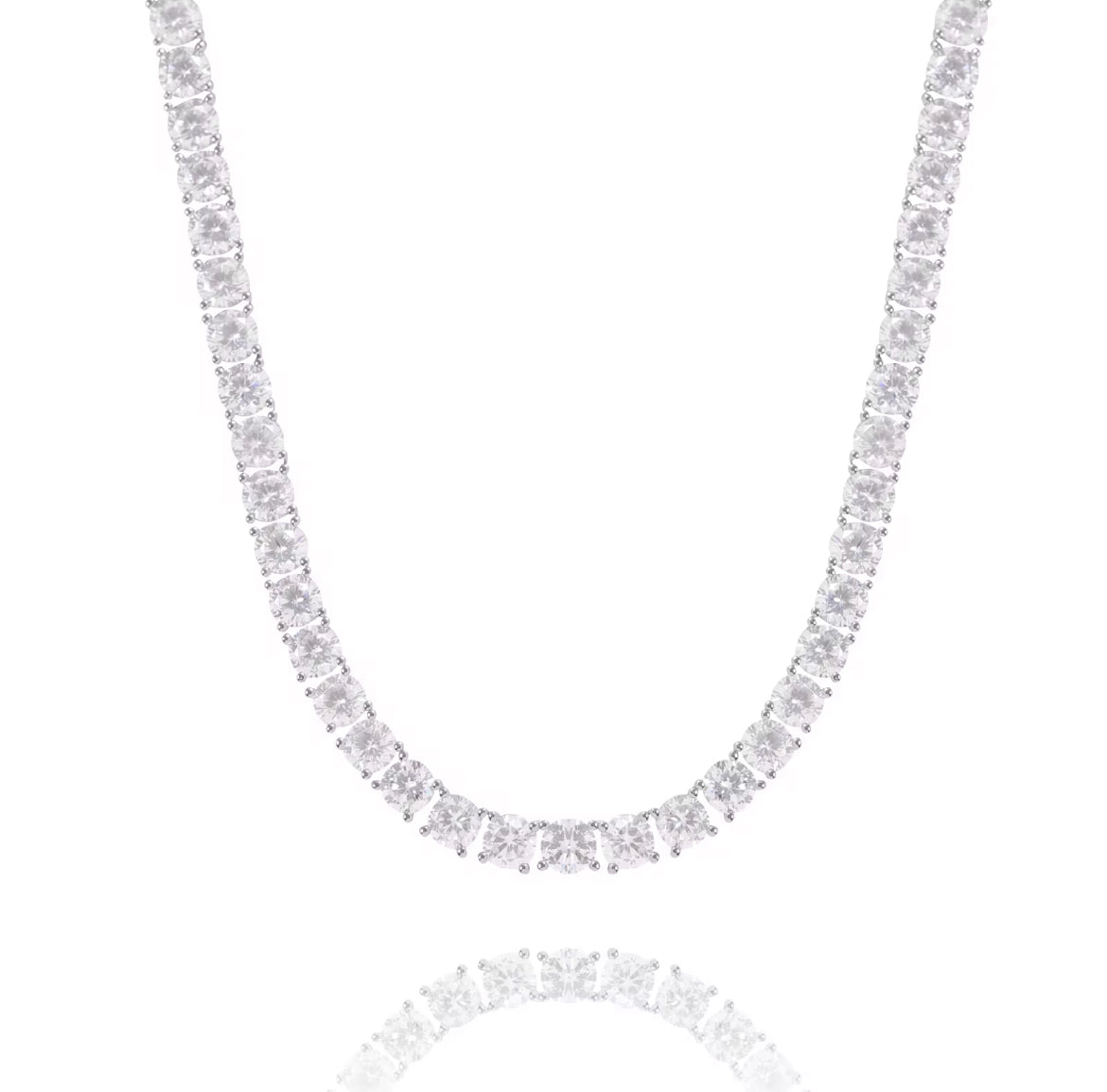 5mm SILVER TENNIS CHAIN