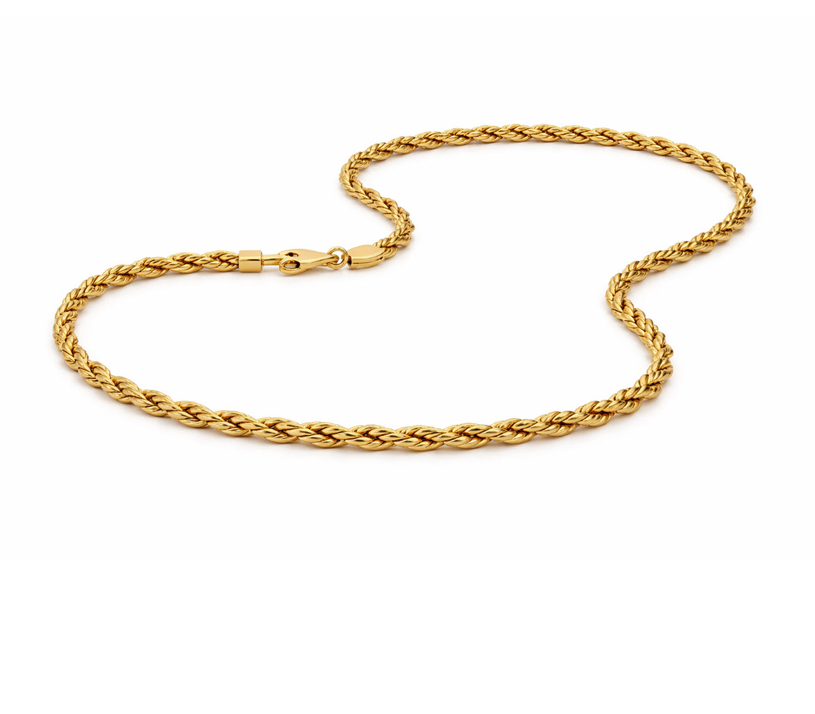 5mm GOLD ROPE CHAIN